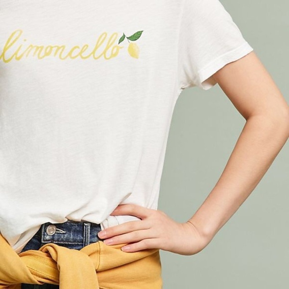 MATE the Label for Anthropologie Limoncello tshirt